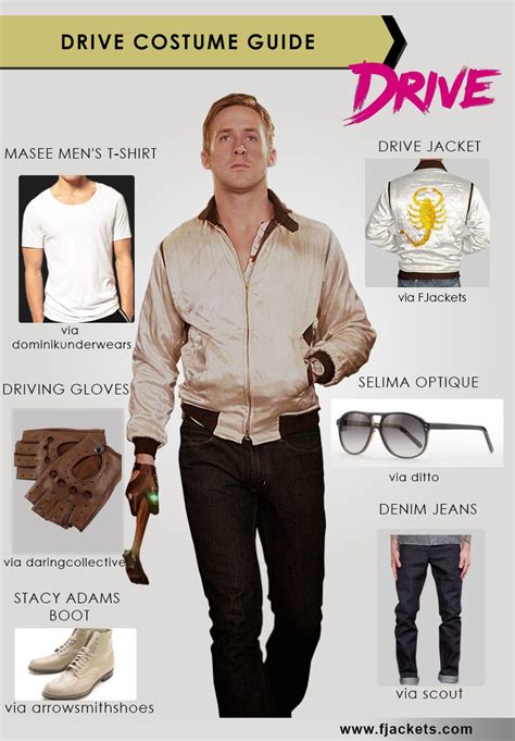 ryan gosling drive outfit